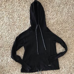 Betsy Johnson black active hoodie
